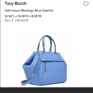 Tory Burch Crossbody Half Moon Satchel
